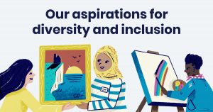 'Our aspirations for diversity and inclusion'. 